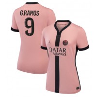 Camisa de Futebol Paris Saint-Germain Goncalo Ramos #9 Equipamento Alternativo Mulheres 2024-25 Manga Curta